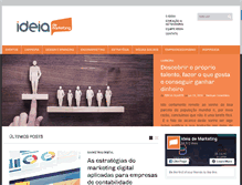 Tablet Screenshot of ideiademarketing.com.br